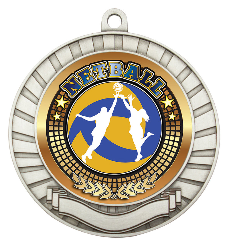 Eco Scroll Medal Silver