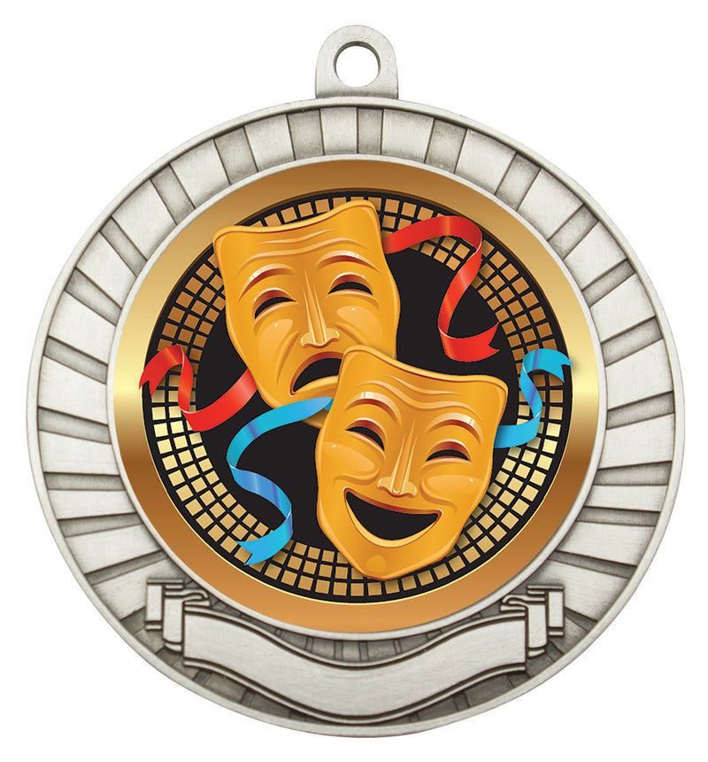 Eco Scroll Medal Silver
