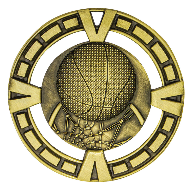 Varsity Basketball Basketball Varsity Medal Gold