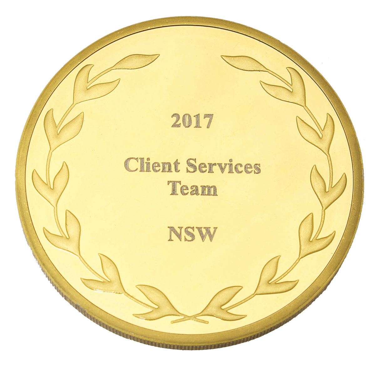Laurel Presentation Medal 60mm