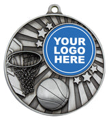 Impact Medal - Basketball Silver