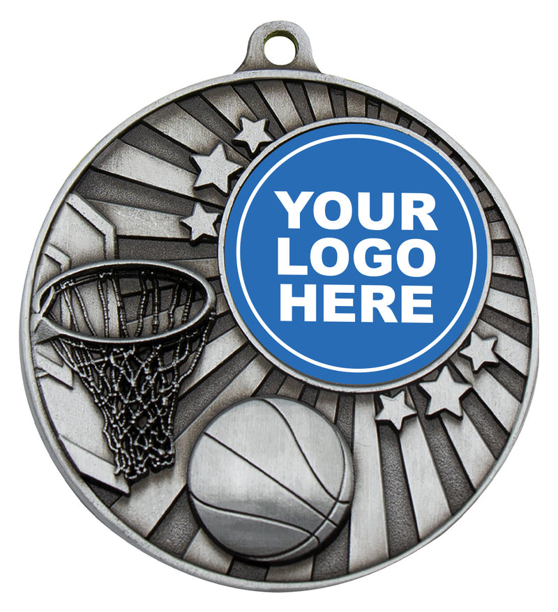 Impact Medal - Basketball Silver