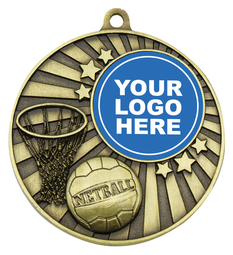 Impact Medal - Netball Gold