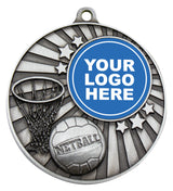 Impact Medal - Netball Silver