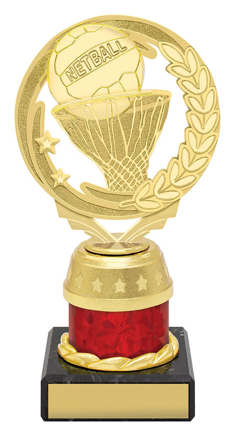 Netball Torch - Red 165mm