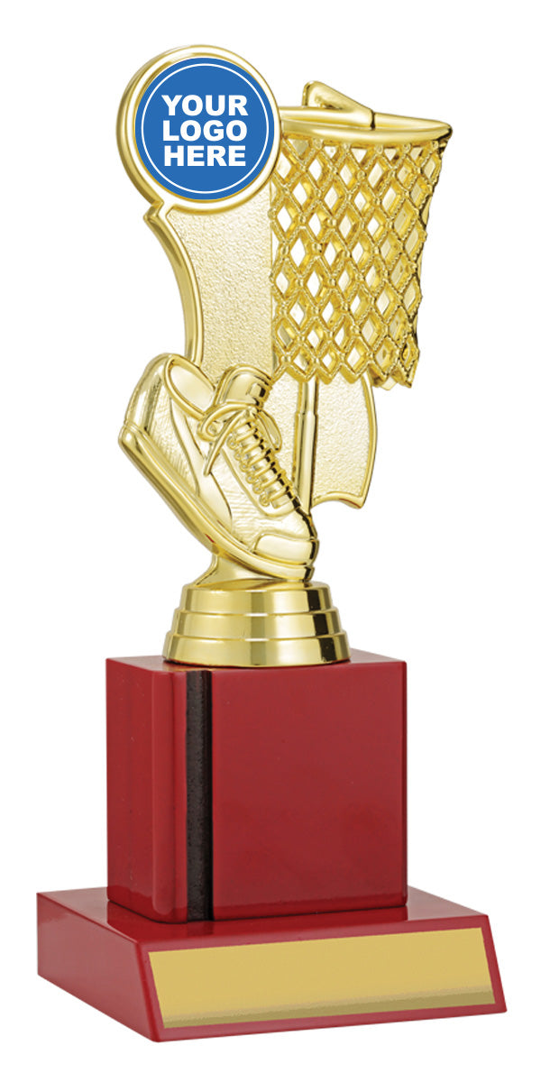 Netball Red Column 190mm