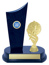 Blue Netball Crest 230mm