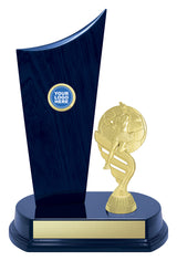 Blue Netball Crest 260mm
