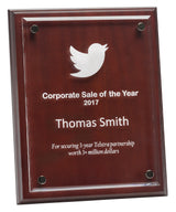 Floating Acrylic Plaque 325mm