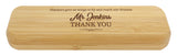 Bamboo Pen Box - Double 170mm