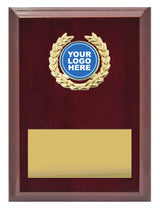 Laurel Plaque - Gold 150mm