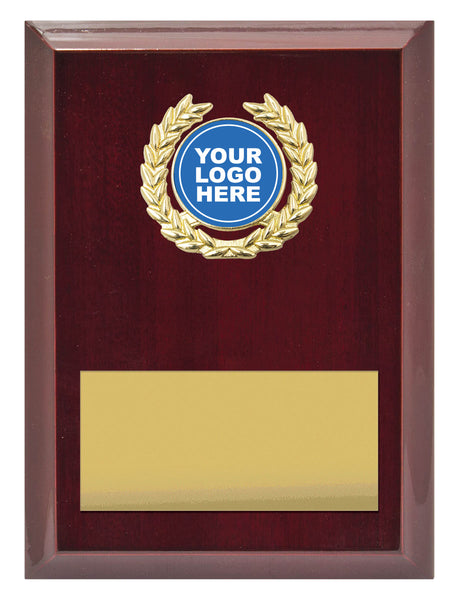 Laurel Plaque - Gold 150mm