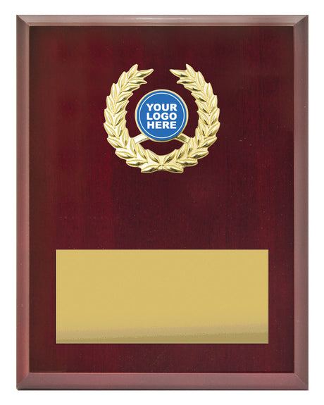 Laurel Plaque - Gold 225mm