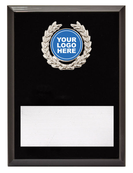 Laurel Plaque - Silver 150mm