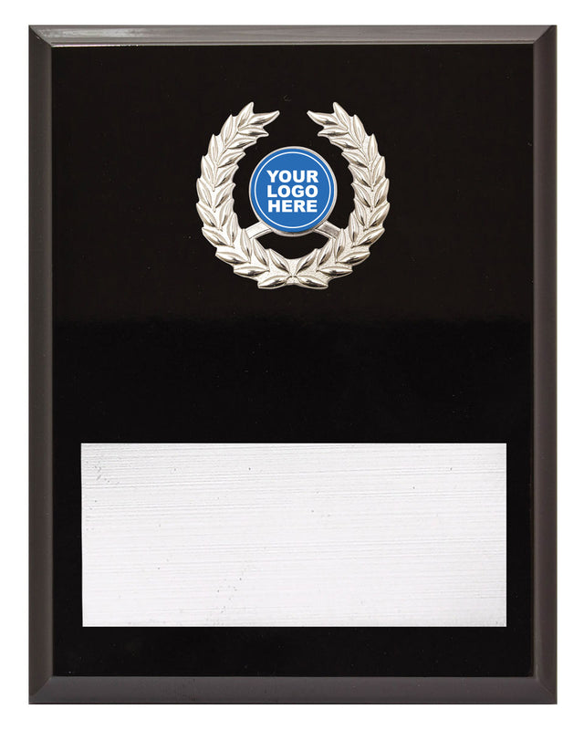 Laurel Plaque - Silver 225mm