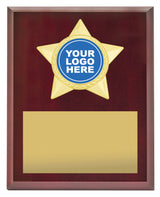 Star Plaque - Gold 225mm