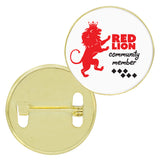 Metal Brooch Gold 27mm