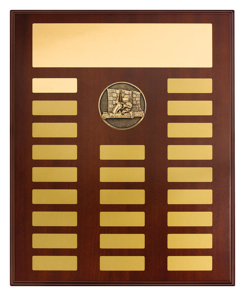 Perpetual Plaque - Go Kart 380mm