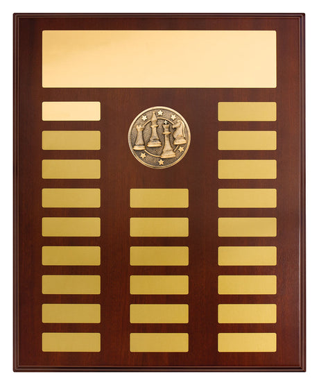 Perpetual Plaque - Chess 380mm