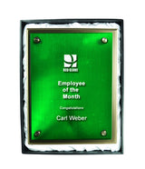 Plaque with Glass
