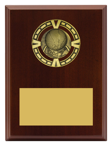 Varsity Plaque - Basketball 200mm