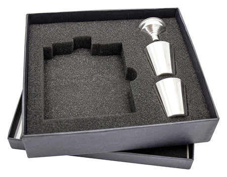 Flask Gift Box with Cups 175mm