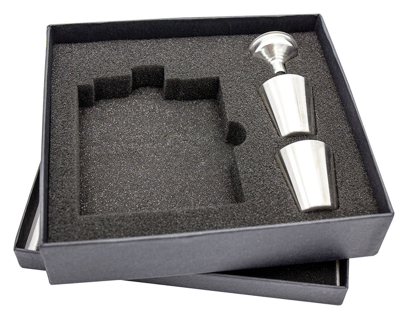 Flask Gift Box with Cups 175mm