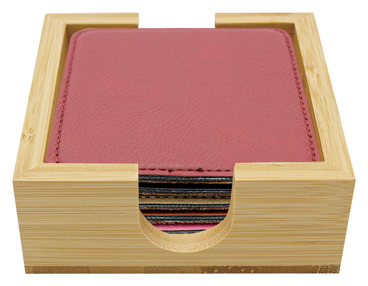 Bamboo Coaster Holder 120mm