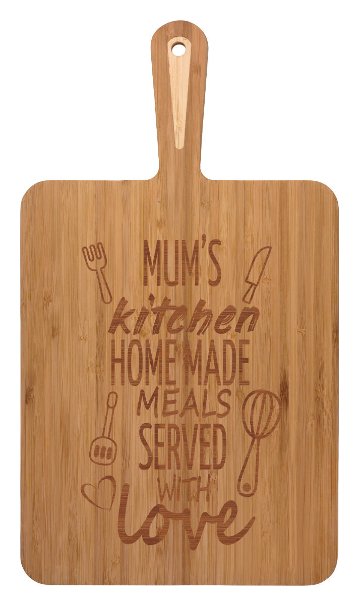 Bamboo Board with Handle Bamboo Board with Handle