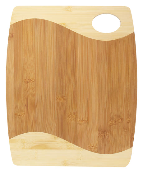 Bamboo Board Two Tone & Handle 350mm