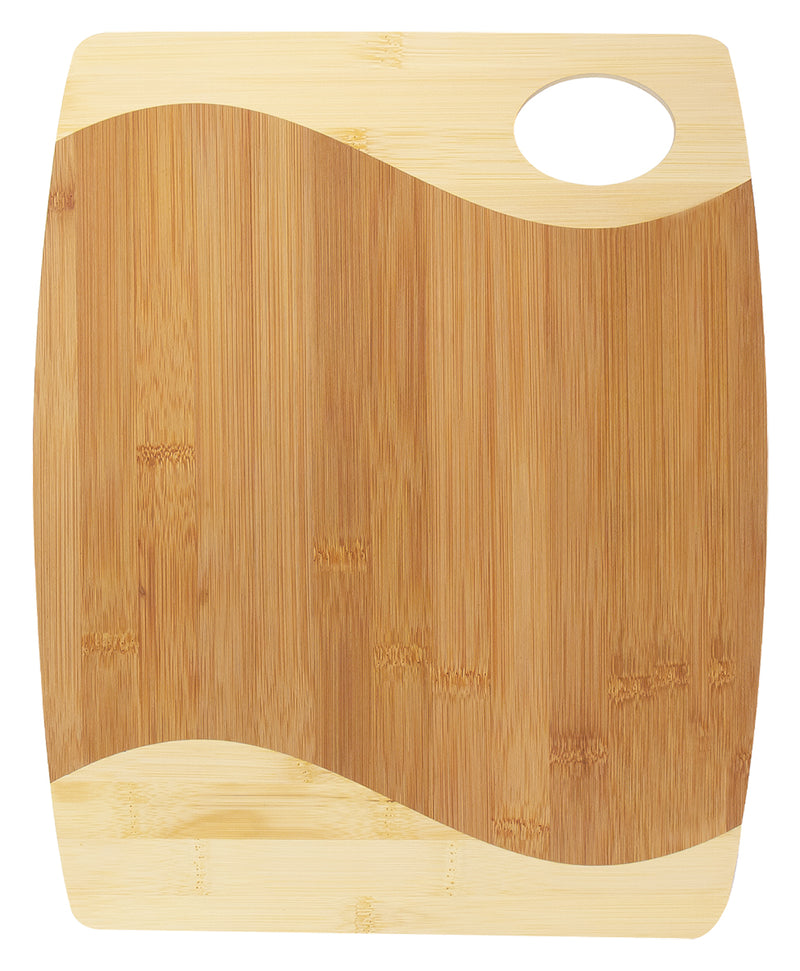Bamboo Board Two Tone & Handle 350mm