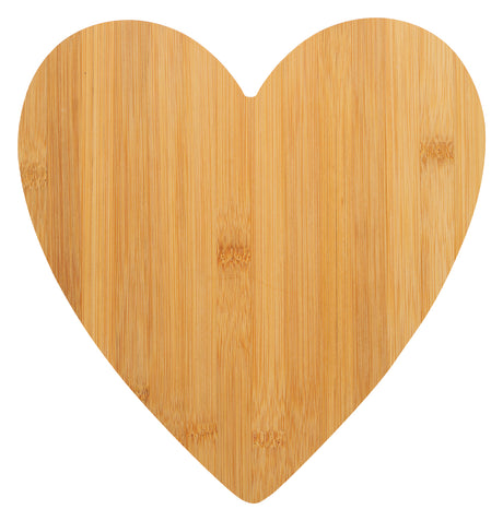 Bamboo Board - Heart 270mm