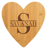 Bamboo Board - Heart 270mm