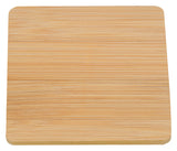 Bamboo Coaster Set - Square 90mm