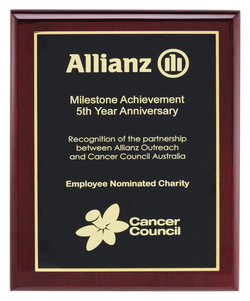 Designer Plaques - Black 300mm