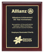 Designer Black Plaque 300mm