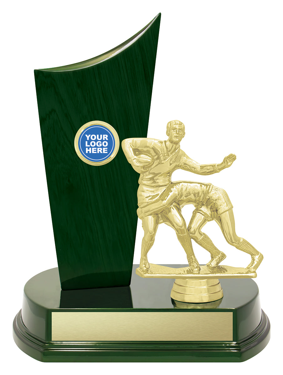Green Vintage Crest 230mm