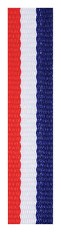 Red / White / Blue Loop Ribbon 700 x 12mm
