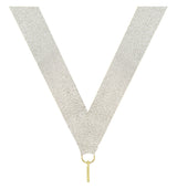 Shiny Silver Ribbon 800 x 23mm