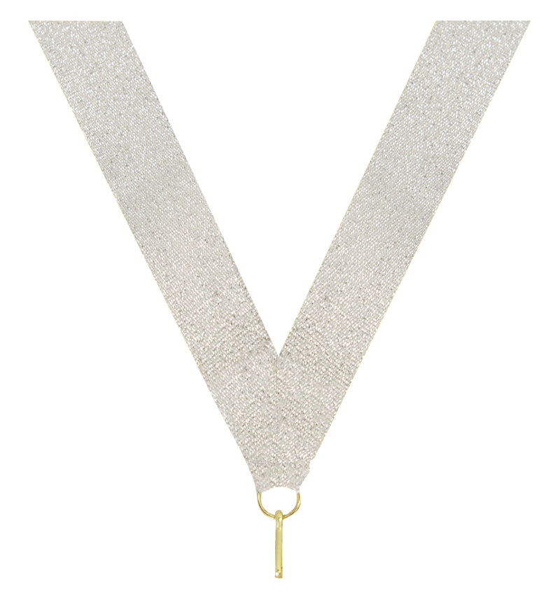 Shiny Silver Ribbon 800 x 23mm / Shiny Silver