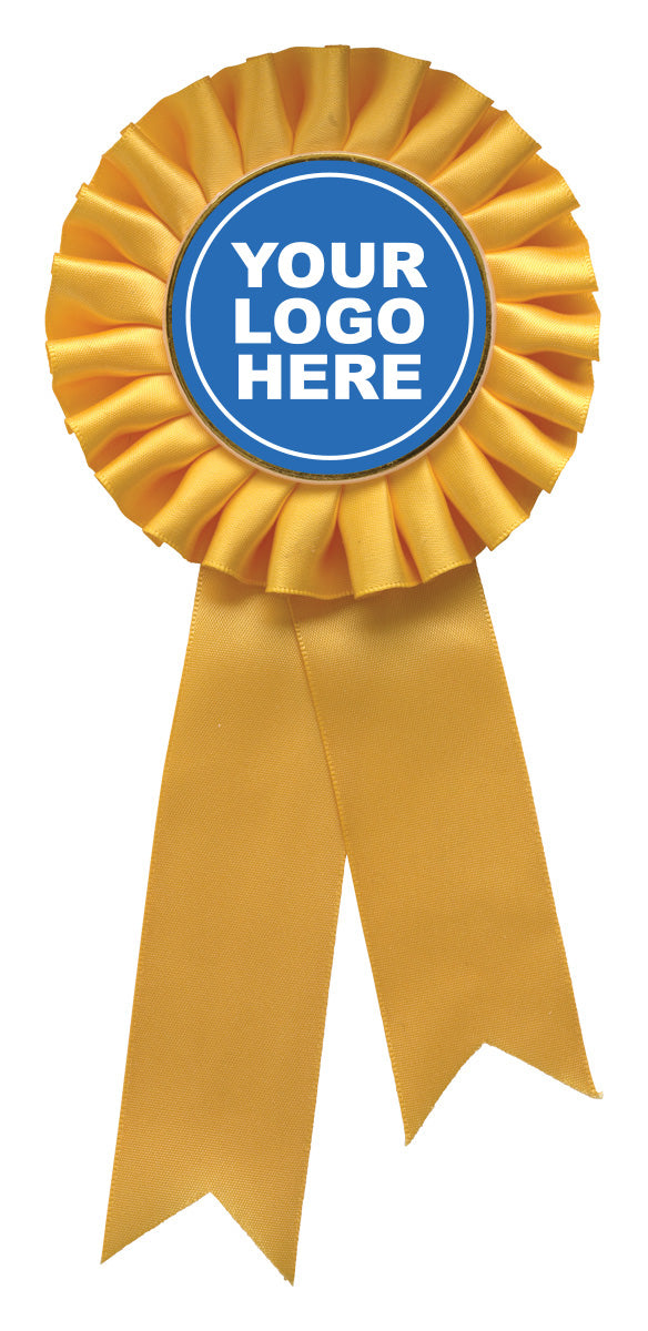 Yellow Rosette w/ Clip 210mm