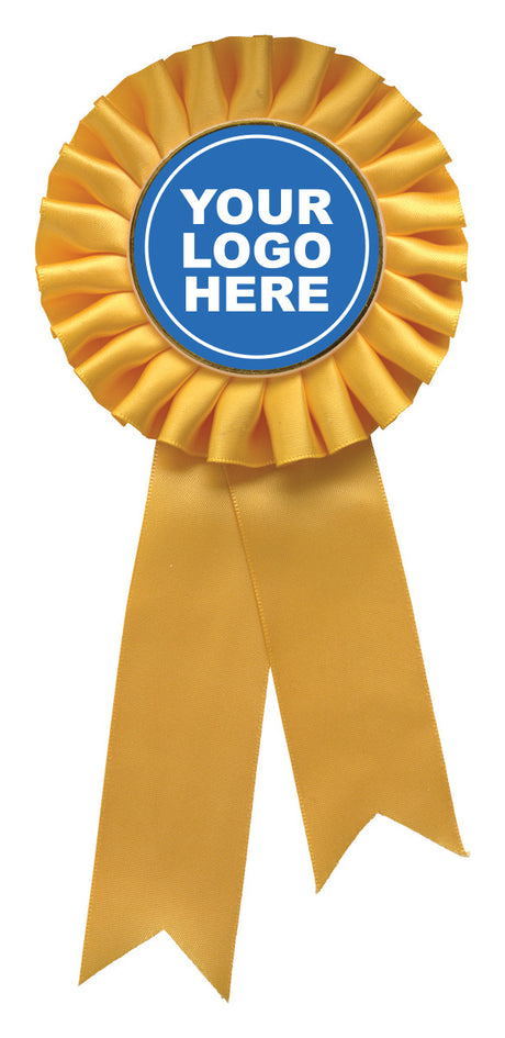Yellow Rosette w/ Clip 210mm