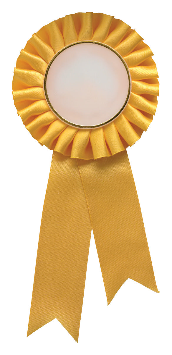 Yellow Rosette w/ Clip 210mm
