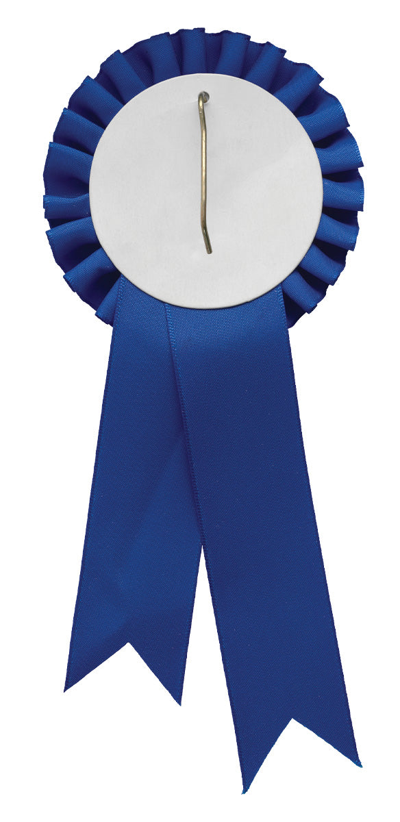 Blue Rosette w/ Hook 210mm Blue Rosette w/ Hook 90 x 210mm