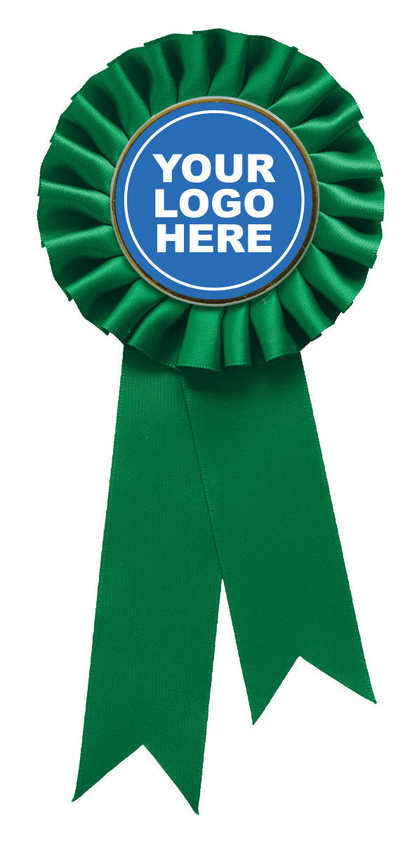 Green Rosette w/ Clip 210mm