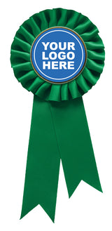 Green Rosette w/ Clip 210mm