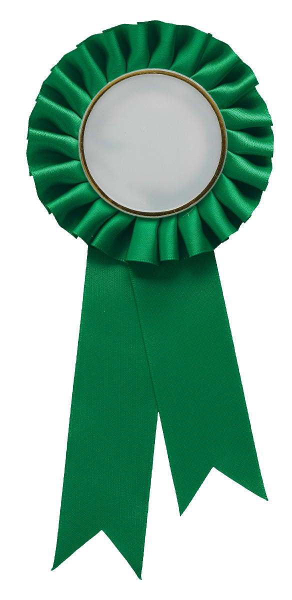 Green Rosette w/ Clip 210mm