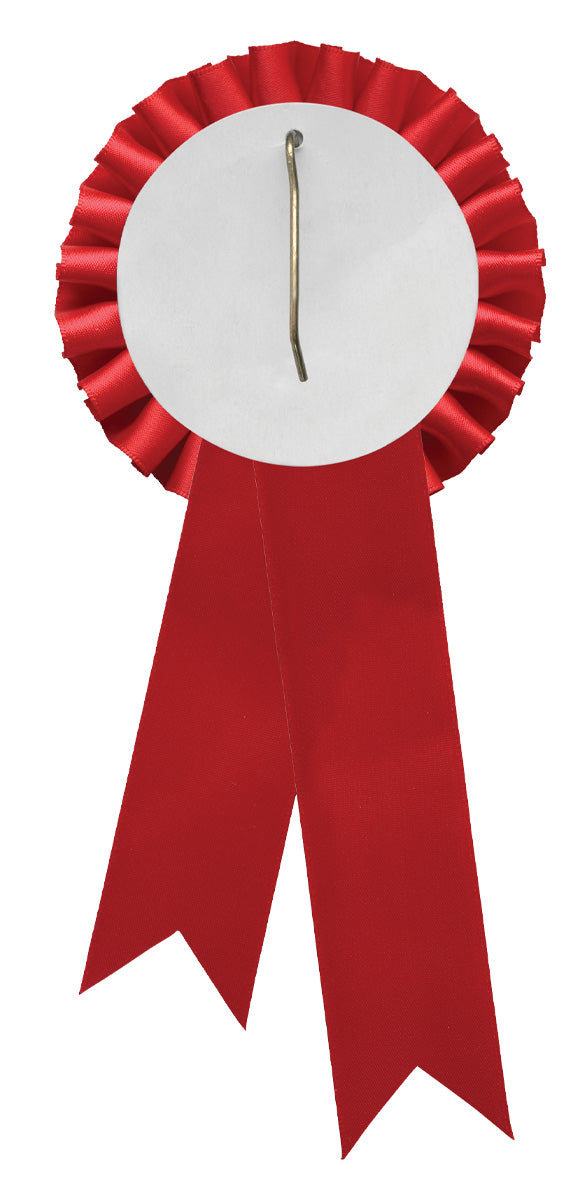 Red Rosette w/ Hook 210mm Red Rosette w/ Clip 90 x 210mm