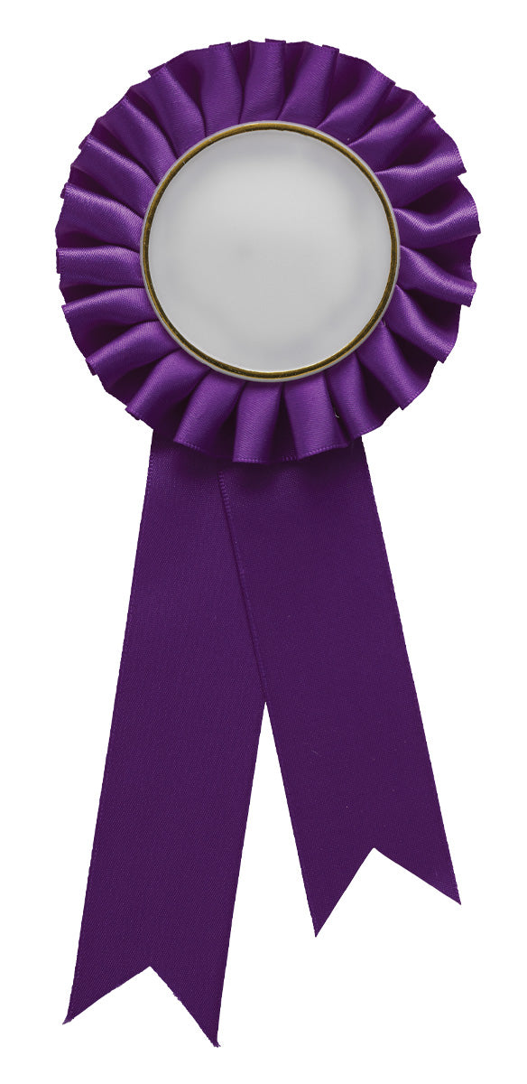 Purple Rosette w/ Clip 210mm