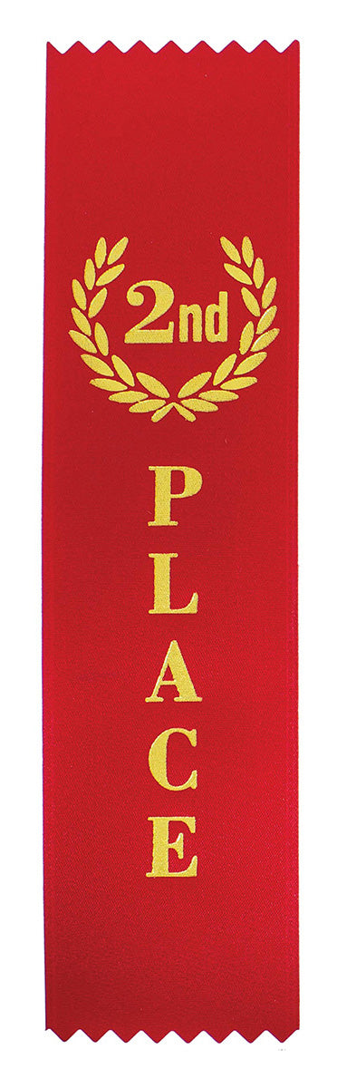 Ribbon - 2nd Place Ribbon - 2nd Place